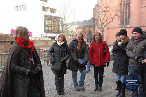 2010: Frankfurt-Rundgang unserer Hexen · BVAM · Bürgervereinigung Alt-Münster e.V.